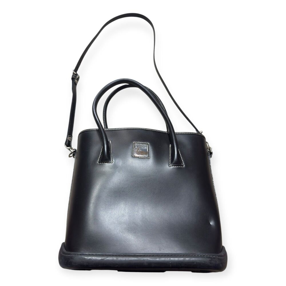 Dooney Bourke Parasole All Weather Leather Shoulder Bag/Crossbody Bag‎ Vintage